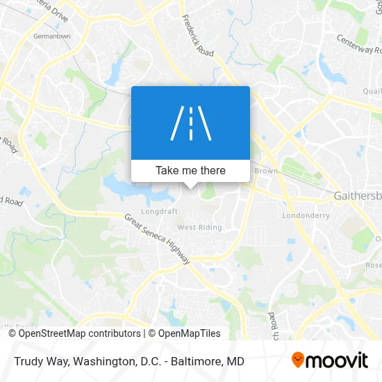 Trudy Way map