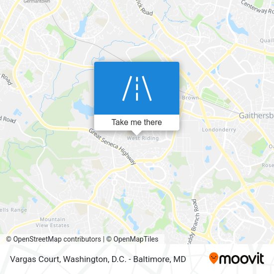 Vargas Court map