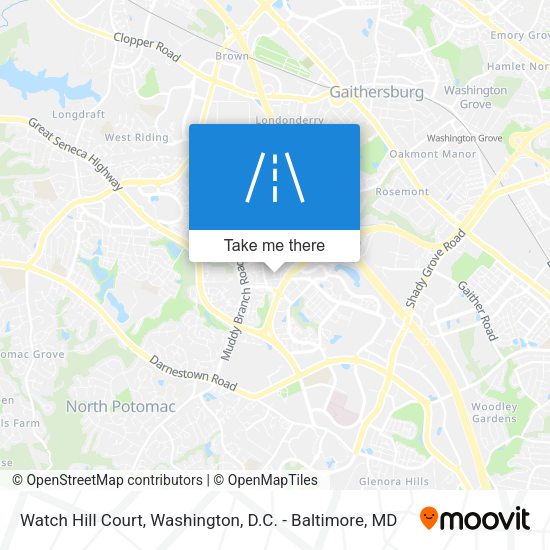 Watch Hill Court map