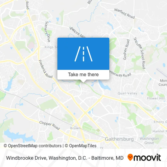 Windbrooke Drive map