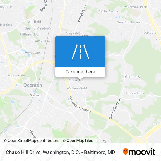Mapa de Chase Hill Drive