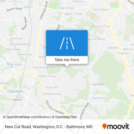 New Cut Road map