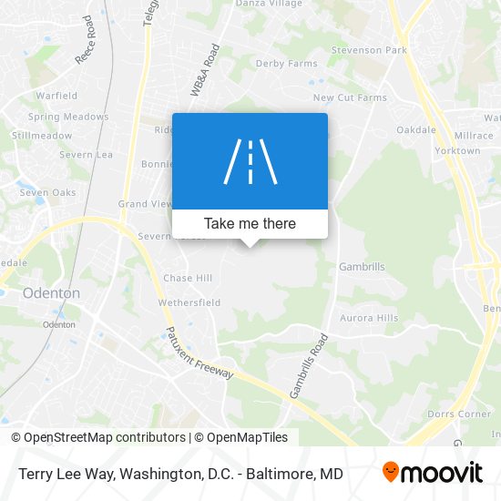 Terry Lee Way map