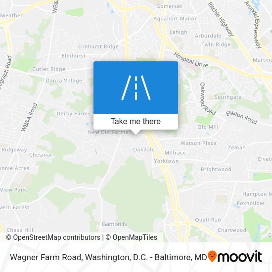 Wagner Farm Road map