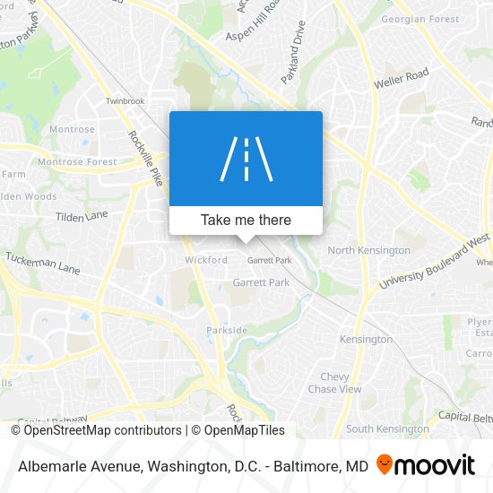Albemarle Avenue map