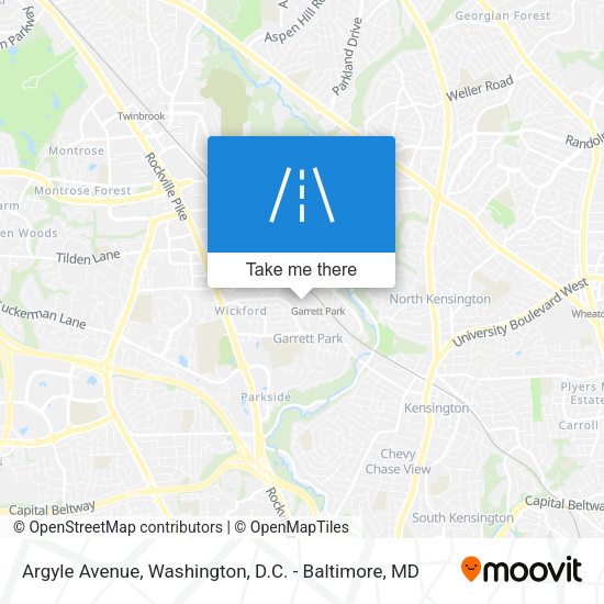 Argyle Avenue map