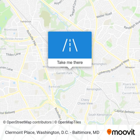 Clermont Place map