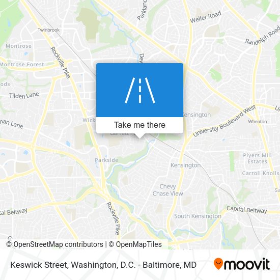Mapa de Keswick Street