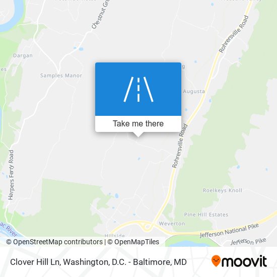Clover Hill Ln map