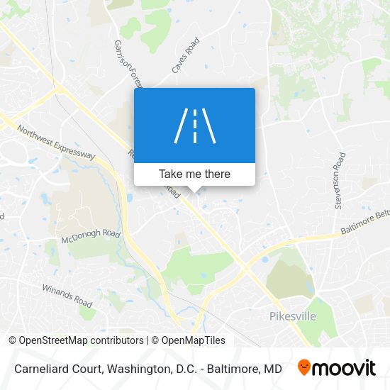 Carneliard Court map