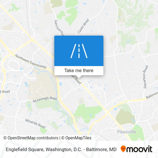 Mapa de Englefield Square
