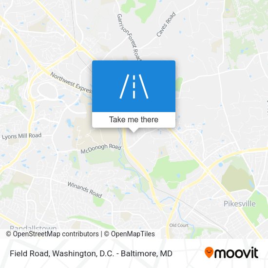 Mapa de Field Road