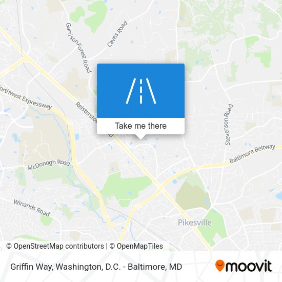 Griffin Way map