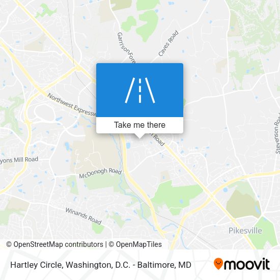 Mapa de Hartley Circle