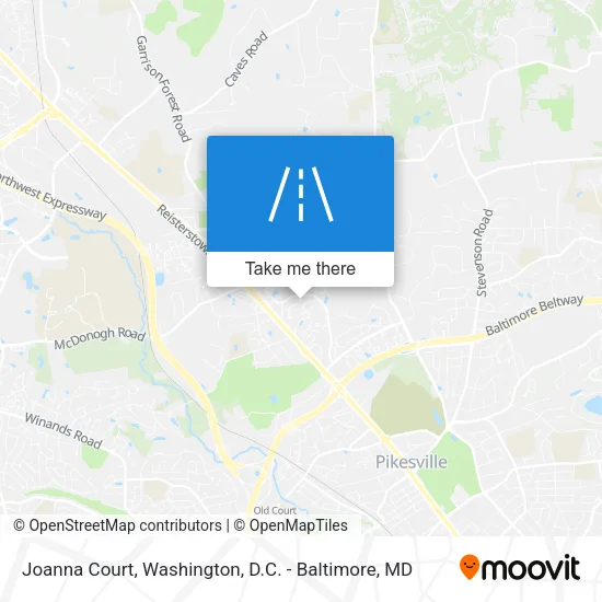 Mapa de Joanna Court