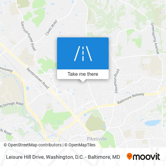 Mapa de Leisure Hill Drive