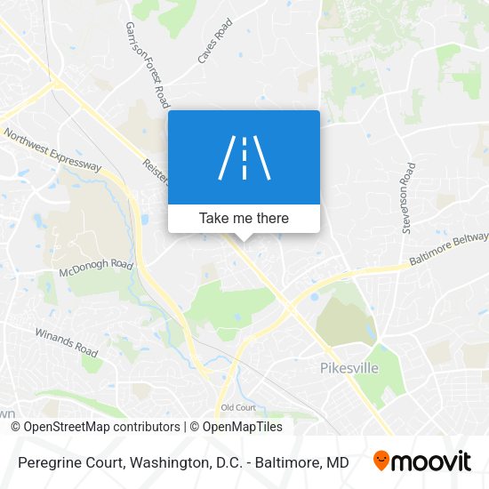 Peregrine Court map