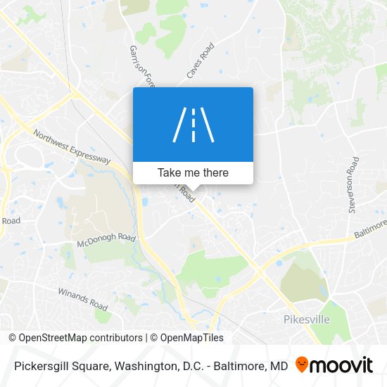 Pickersgill Square map