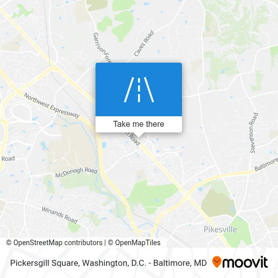 Pickersgill Square map