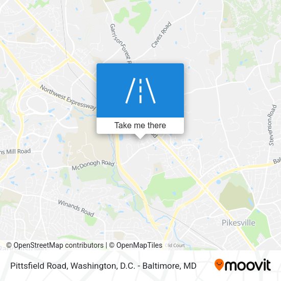 Mapa de Pittsfield Road