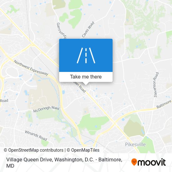 Village Queen Drive map