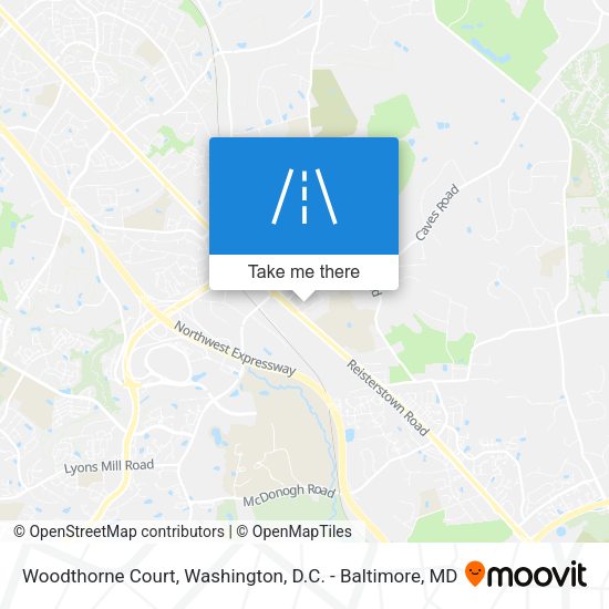Mapa de Woodthorne Court