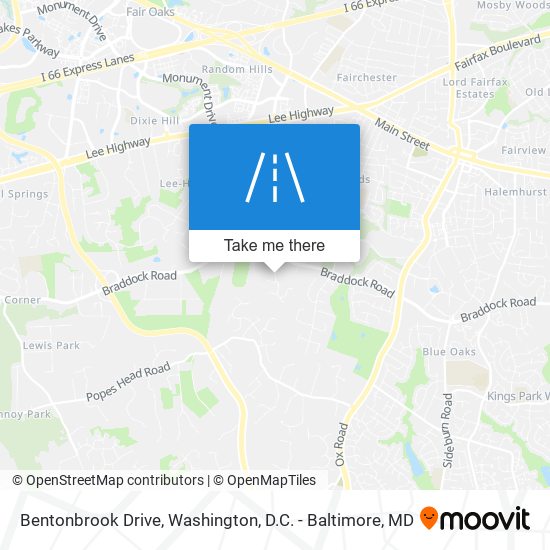 Mapa de Bentonbrook Drive