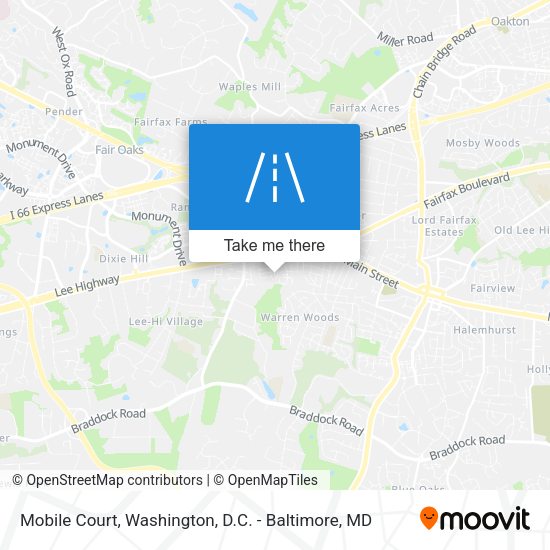 Mobile Court map