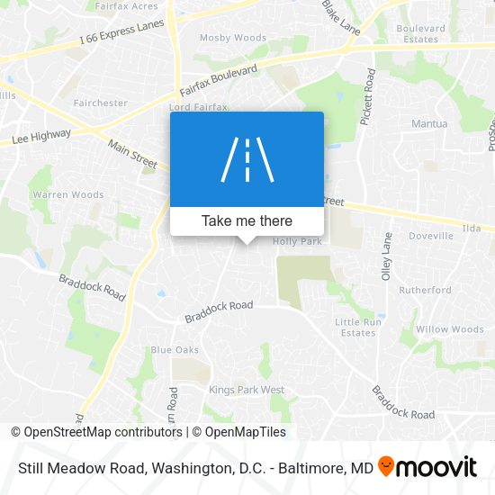 Still Meadow Road map
