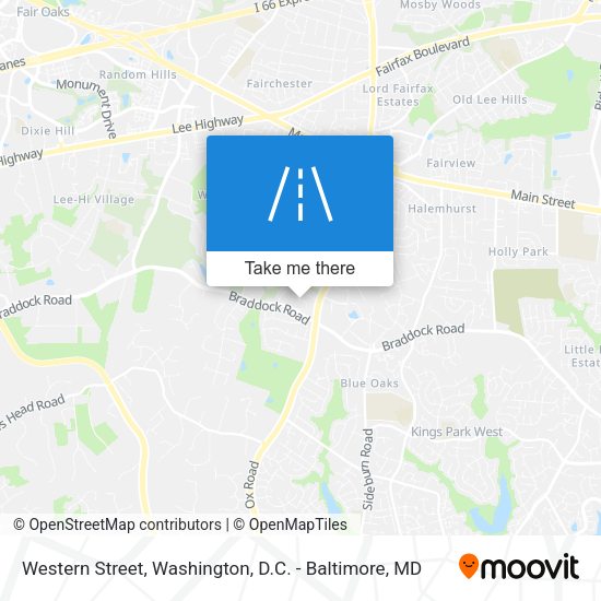 Mapa de Western Street