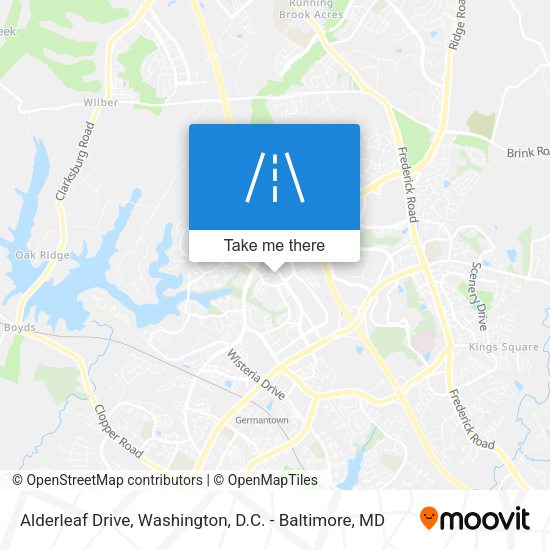 Mapa de Alderleaf Drive