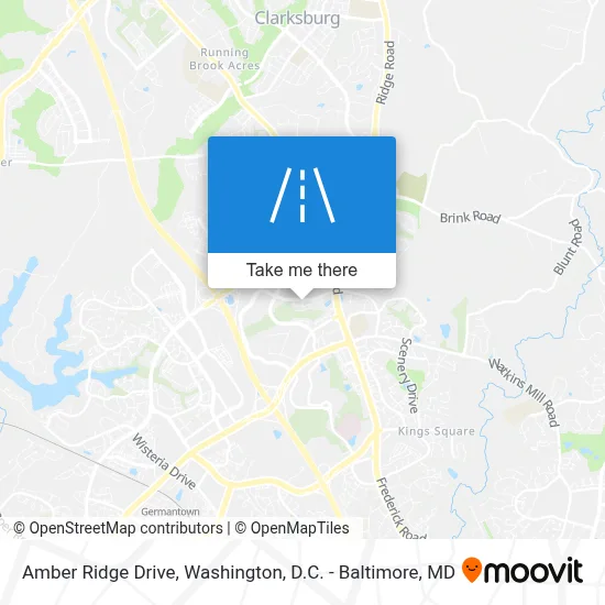 Amber Ridge Drive map