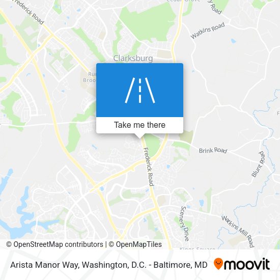 Mapa de Arista Manor Way