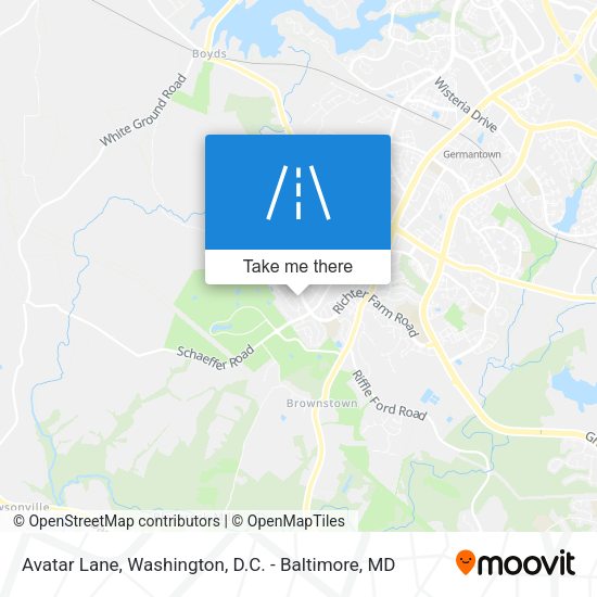 Avatar Lane map