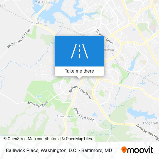 Mapa de Bailiwick Place