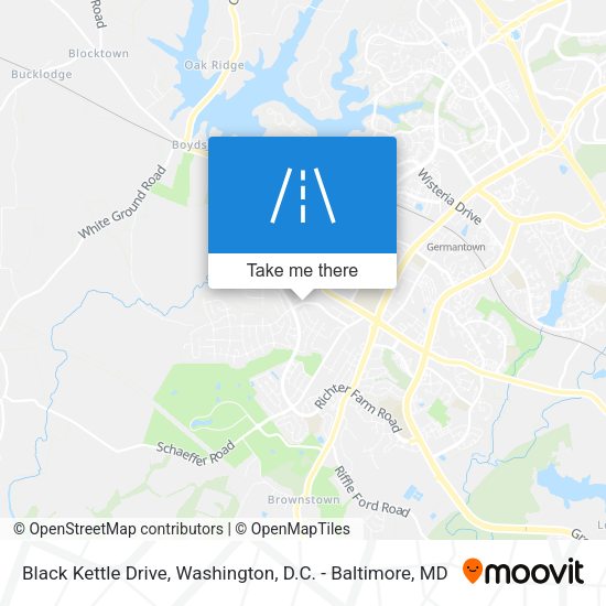 Black Kettle Drive map