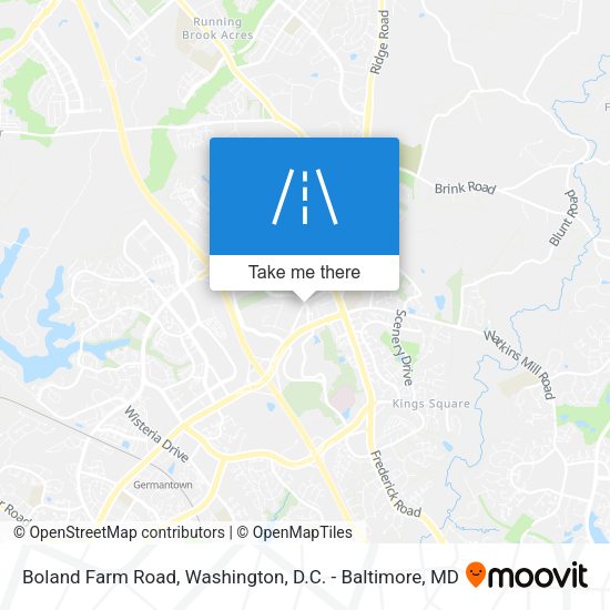 Mapa de Boland Farm Road