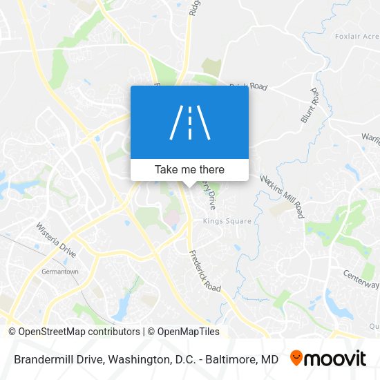 Brandermill Drive map
