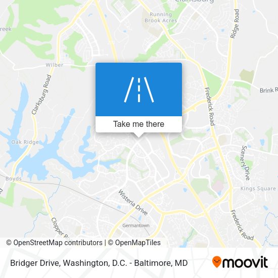 Mapa de Bridger Drive
