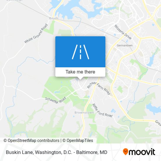 Buskin Lane map