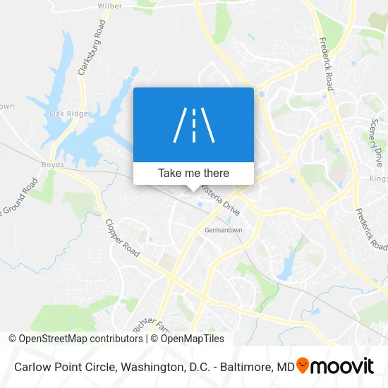 Carlow Point Circle map
