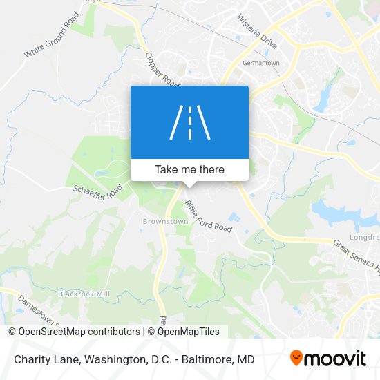 Charity Lane map
