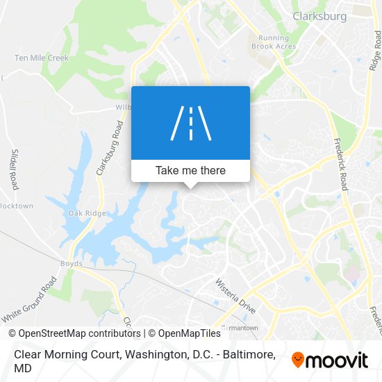 Clear Morning Court map