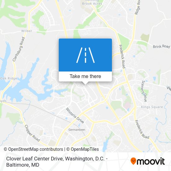 Mapa de Clover Leaf Center Drive