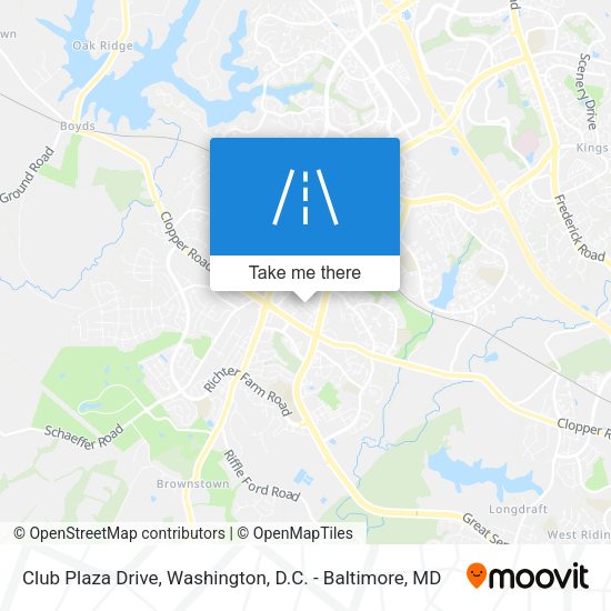 Mapa de Club Plaza Drive
