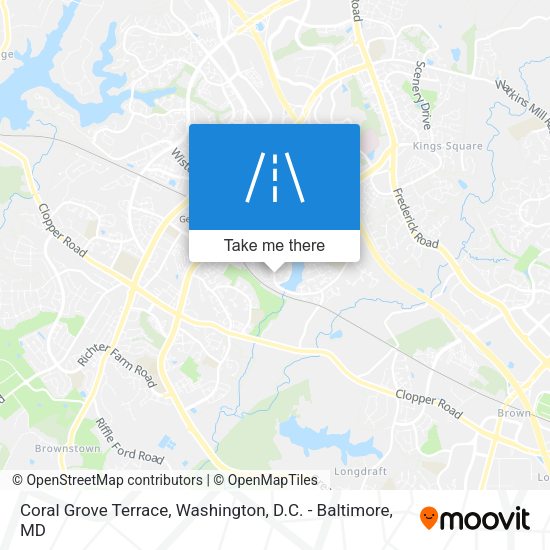 Coral Grove Terrace map