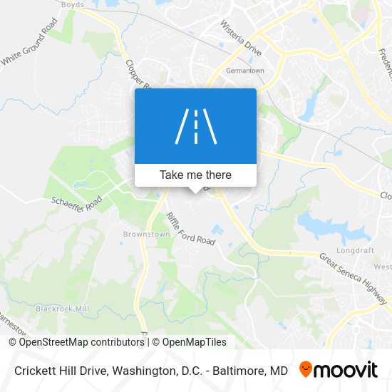 Crickett Hill Drive map