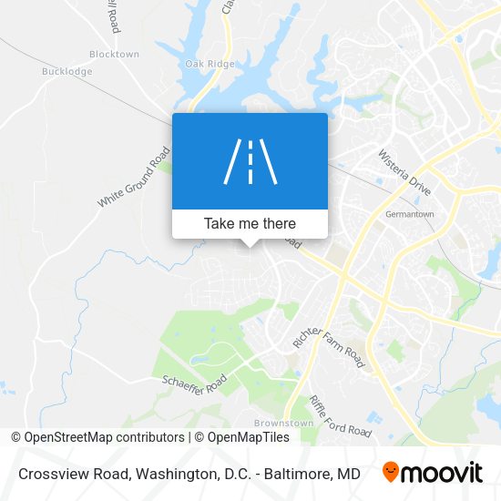 Crossview Road map