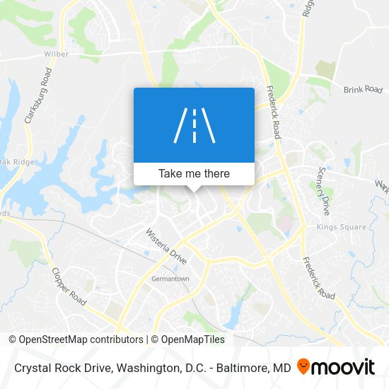 Crystal Rock Drive map