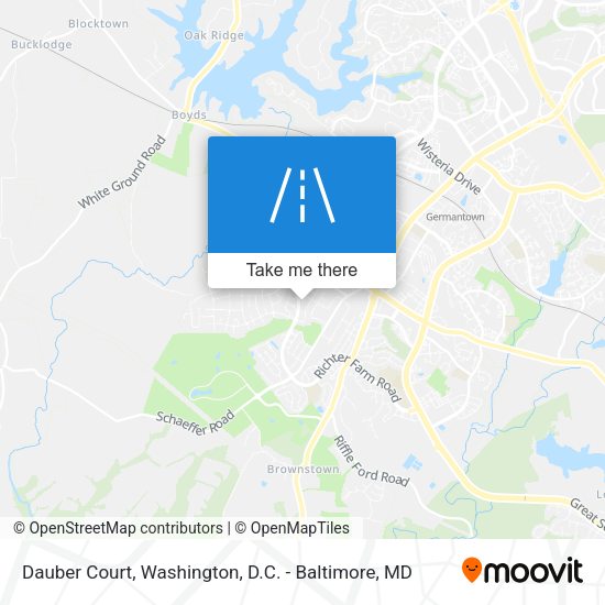 Dauber Court map